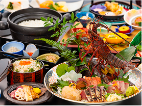 Example of a dinner made with local ingredients