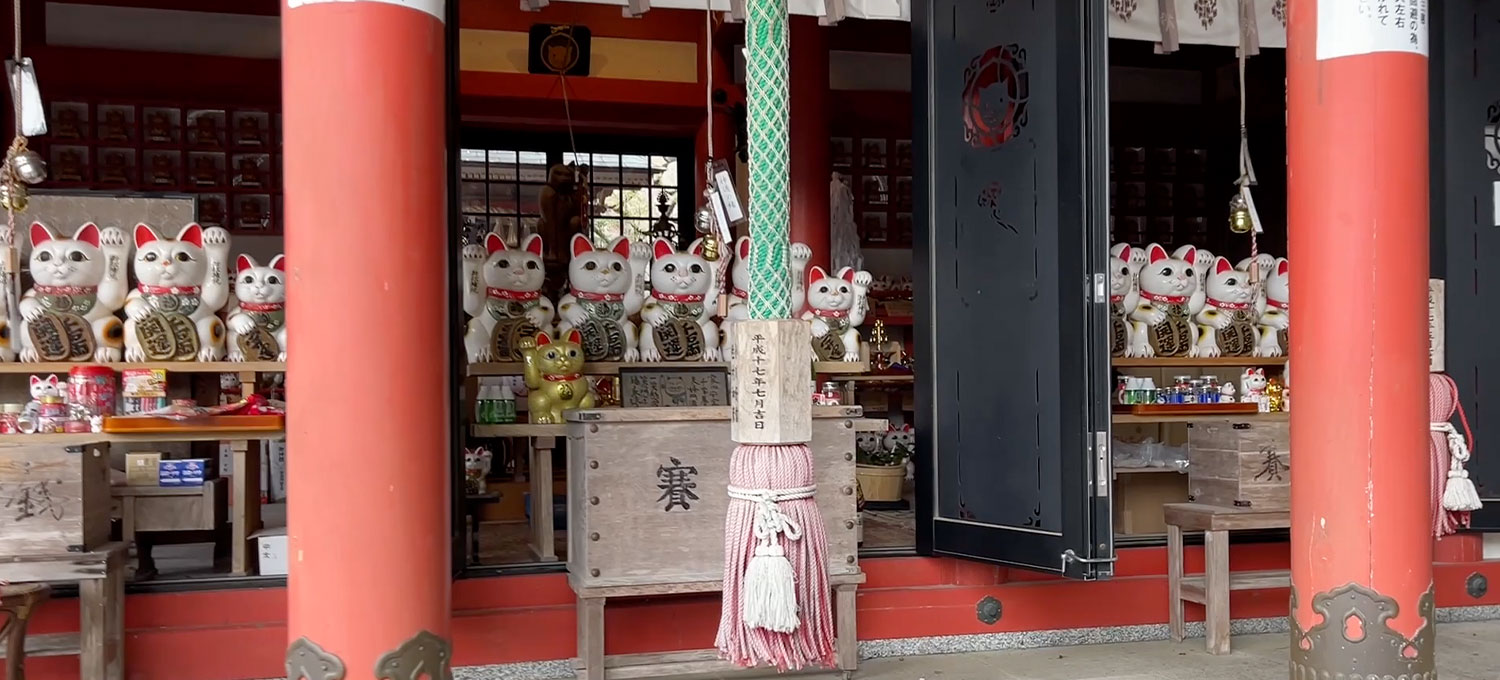 Vol14.ちょっと寄り道 お松大権現、猫神様のいる神社